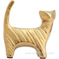 golden ceramic animal ornaments Living room soft decorations